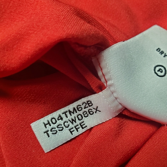 Women's Tommy Hilfiger Size XL Tank Top  Red Activewear Blue Strip Nautical - Picture 4 of 7